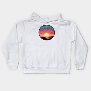 A Symphony of Colors Kids Hoodie